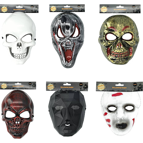 Halloween Maske Assorteret