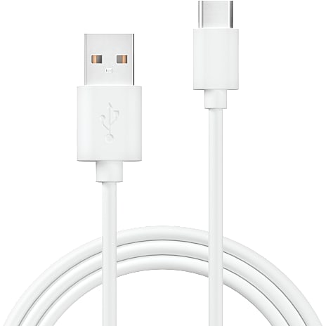 X2o basic usb-a/c 60w-kabel 2 meter - hvid 1 stk.