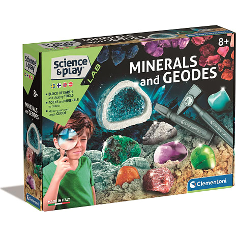 Clementoni Minerals and Geodes Videnskabssæt