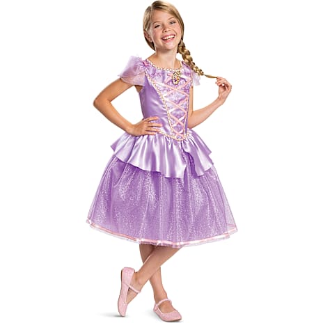 Disney Rapunzel Deluxe Udklædningskjole str. 116