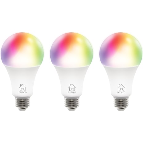 Deltaco E27 Smart LED Pære - RGB