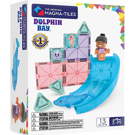 Magna-Tiles Dolphin Bay magnetisk byggesæt - 13 dele 1 stk.