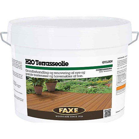 FAXE H2O Terrasseolie gylden