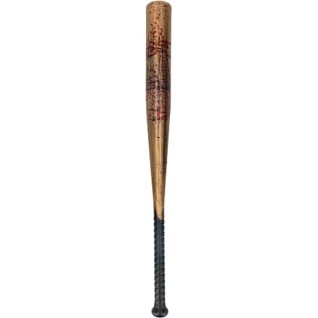 Halloween Baseballbat Guldfarvet