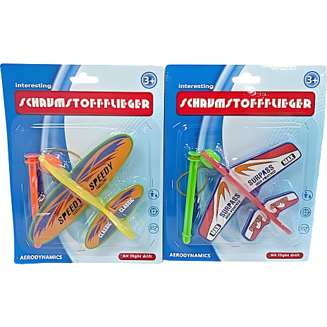 Andre Mærker Svæveflyver til udeleg - flere varianter - assorteret 1 stk.