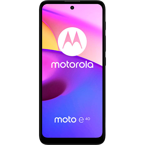 Motorola E40 Carbon Gray