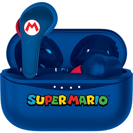 OTL TWS Børnehøretelefoner Super Mario Blå