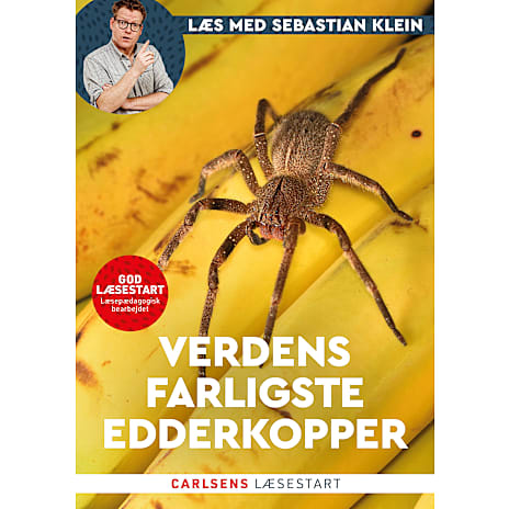 Carlsen Læs med Sebastian Klein: Verdens farligste edderkopper - Sebastian Klein 1 stk.