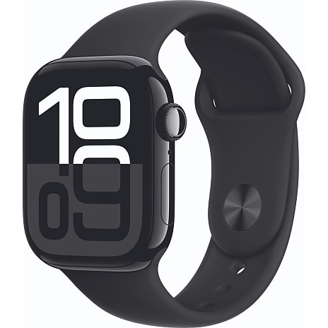 Apple Watch S10 GPS 42mm S/M Jet Black Aluminium