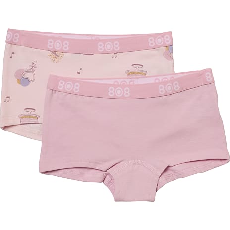 808 2-pak Hipster Str. 10 År Pink