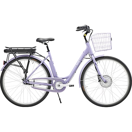 SCO Premium E-Fresh dame elcykel 28" 12,5AH - lilla