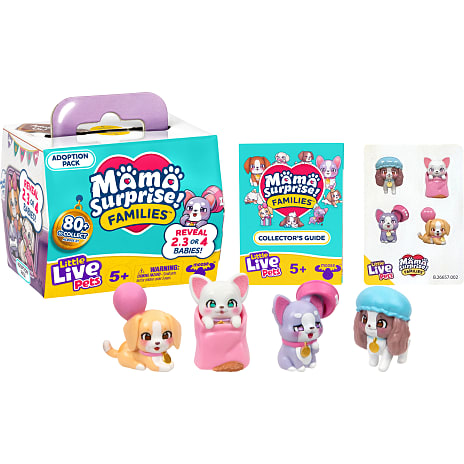 Little live pets puppy adoption sæt – flere varianter – assorteret 1 stk.