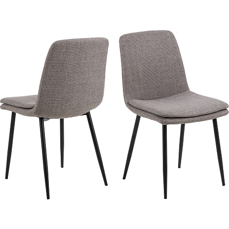 AC Design Furniture Becca Spisebordsstol Lys Gråbrun