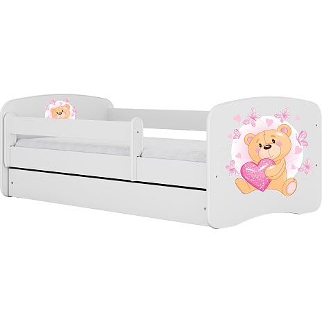 Juniorseng med Bamsemotiv 70x140 cm
