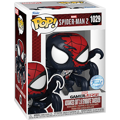 Funko POP! Spider-Man 2 16 cm Advanced Suit 2.0 Symbiote Takeover