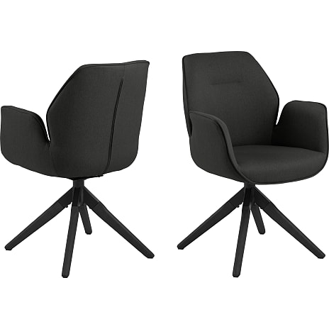 AC Design Furniture Aura Spisebordsstol Mørkegrå