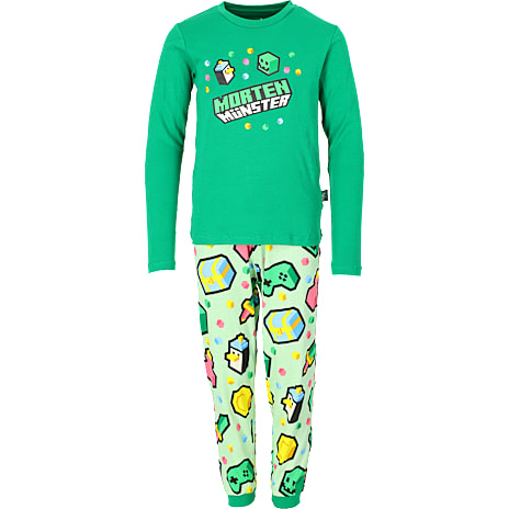 FirstGrade Morten Munster Pyjamas Str. 122/128 Grøn