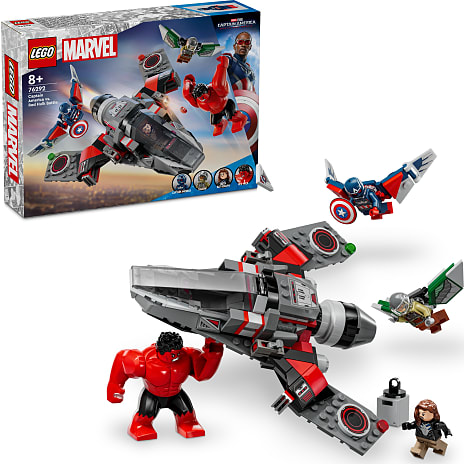 LEGO Marvel Captain America vs. Red Hulk 76292