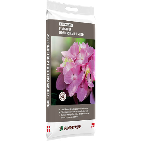 Pindstrup Hortensiamuld Rød