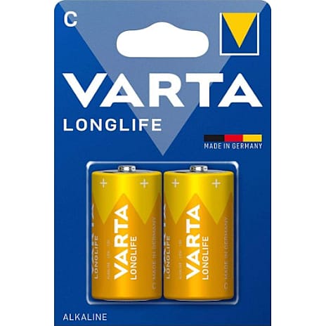 Varta Longlife C batterier 2-pak 1 stk.