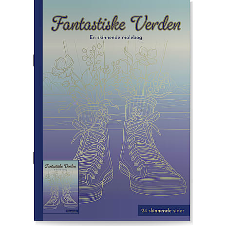 1conzept En skinnede malebog - Fantastiske verden 1 stk.