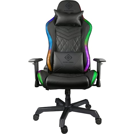 Deltaco RGB Gamerstol GAM-080 Sort