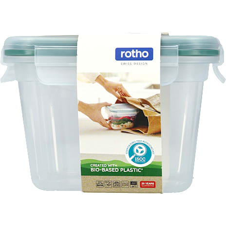 Rotho Nala madopbevaring firkantet - plastik (850ml) 1 stk.