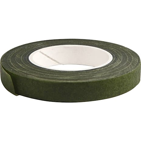 Creotime Blomstertape Mørk Grøn