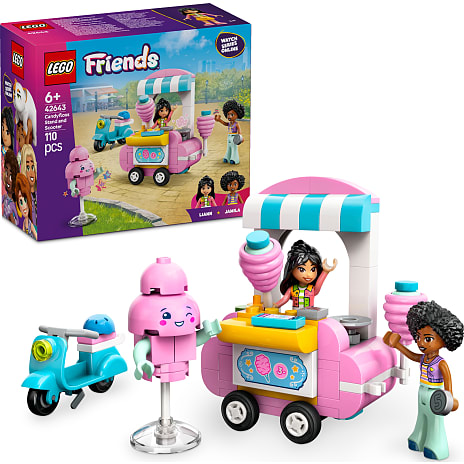 LEGO Friends Candyfloss-bod og Scooter 42643
