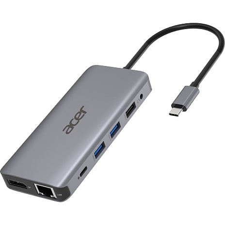 Bogholder Fearless Ristede Acer 12-i-1 USB-C mini dock | Køb på føtex.dk!