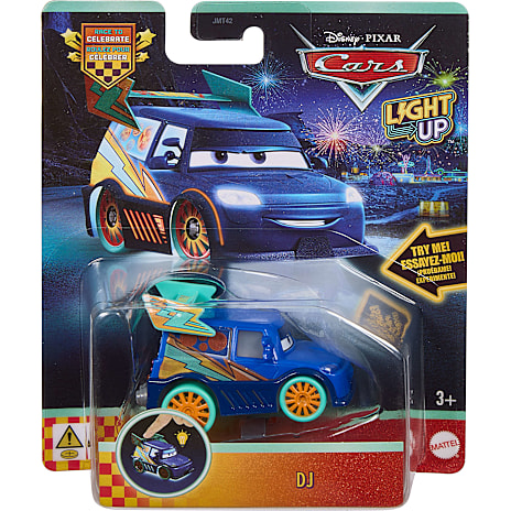 Mattel Cars Light Up Bil Assorteret