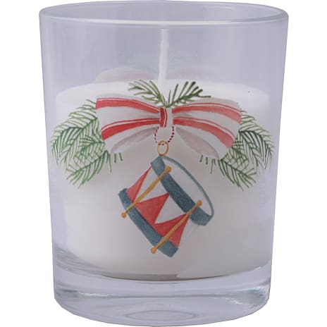 Windsor Lys i glas julemotiv