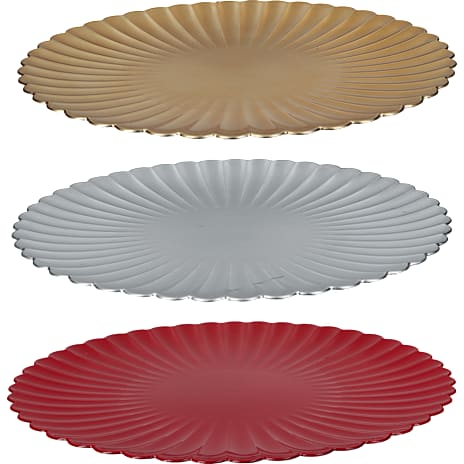 Jul Dekorationsfad Plastik 33 cm Assorteret