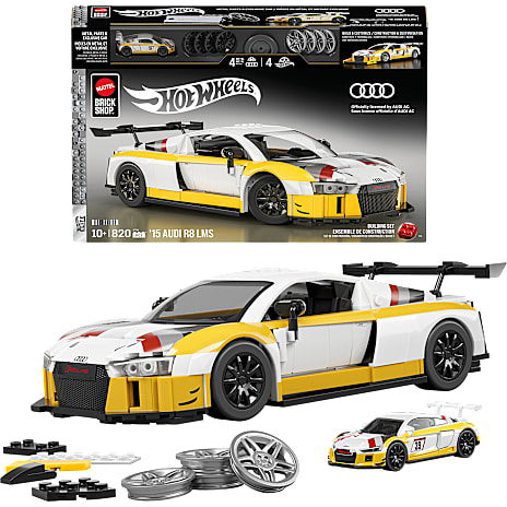 Hot Wheels Brick Shop '15 Audi R8 LMS