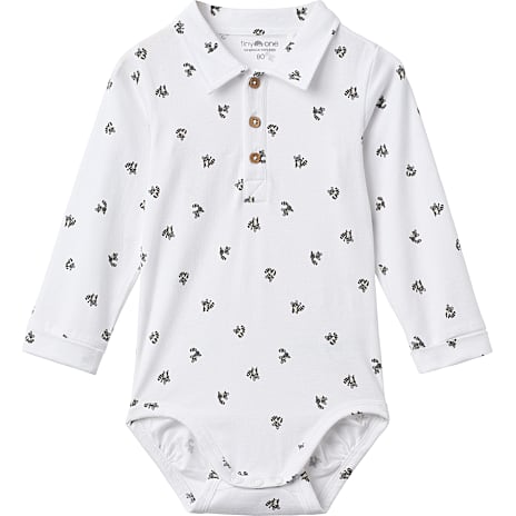 Tiny One Body Polo Str. 62 Hvid