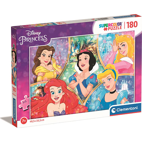 Clementoni Disney Prinsesse Puslespil 180 Brikker