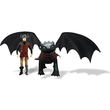 Dragons viking Tandløs og Hikke figur