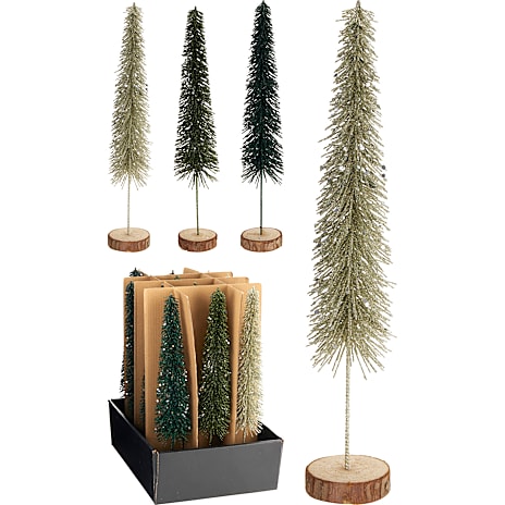 Julefryd Juletræ På Stilk Højde 33 cm Assorteret