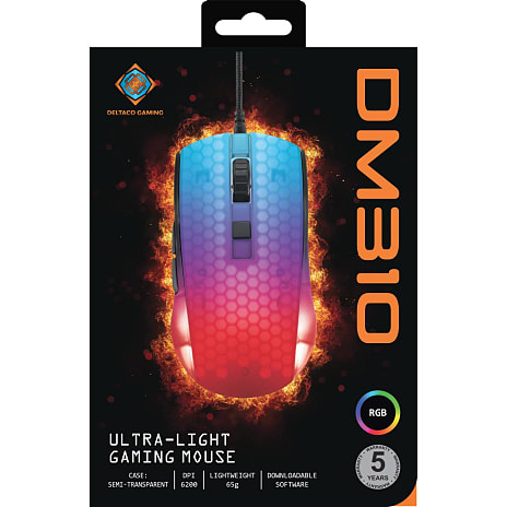 Deltaco RGB Gaming Mouse Gam-144
