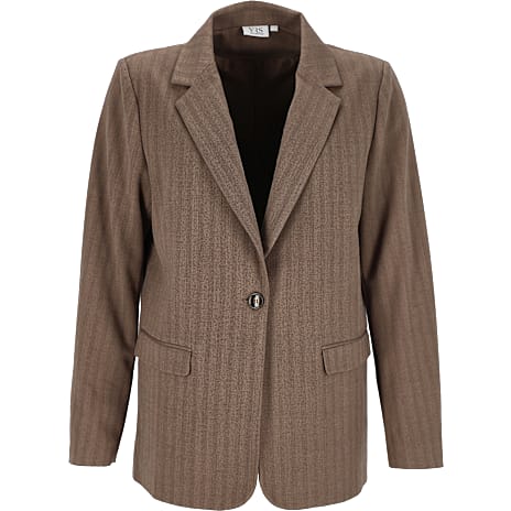 VRS Dame Oversize Blazer Str. L Brun
