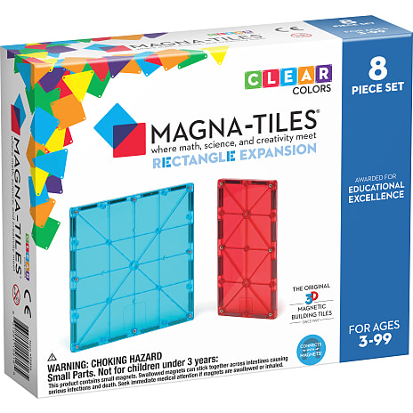 Magna-Tiles Rectangles Expansion 8 Dele