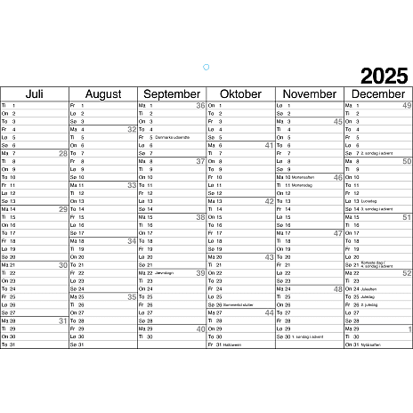 1Conzept Kalender 2025