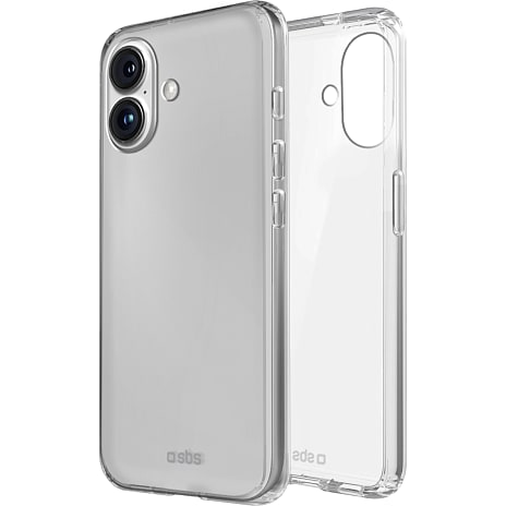 SBS iPhone 16 plus cover - transparent 1 stk.