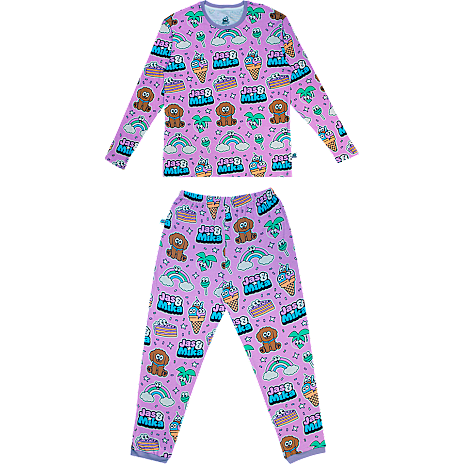 FirstGrade Jas&Mika Pyjamas Str. 122/128 Lilla