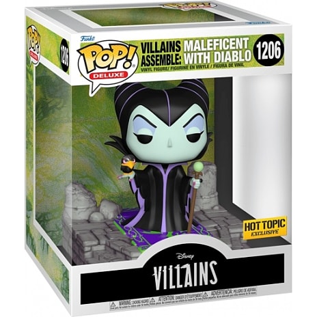 Funko POP! Deluxe Disney Villains - Maleficent with Diablo