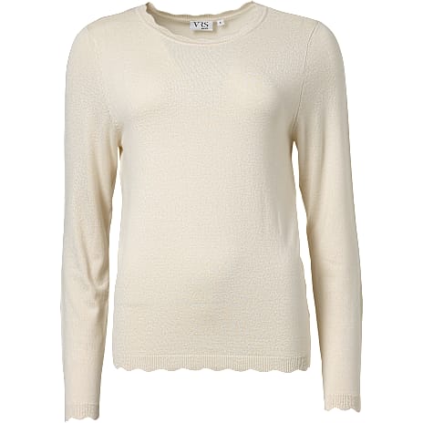 VRS Dame Striktrøje Str. 2XL Beige