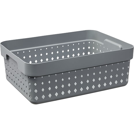 Nordic Houseware Group Seoul Basket kurv m. genanvendeligt plast - grå (M) 1 stk.