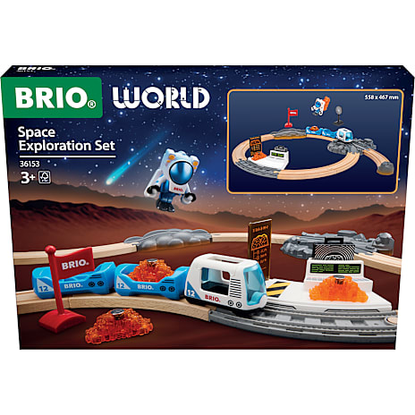 BRIO Togbanesæt Rumforskning 36153