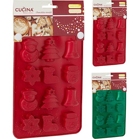 Chokoladeform Med Julemotiver