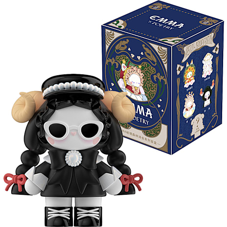 Lucky Emma Secret Forest Poetry Party figur 8 cm - flere varianter - assorteret 1 stk.